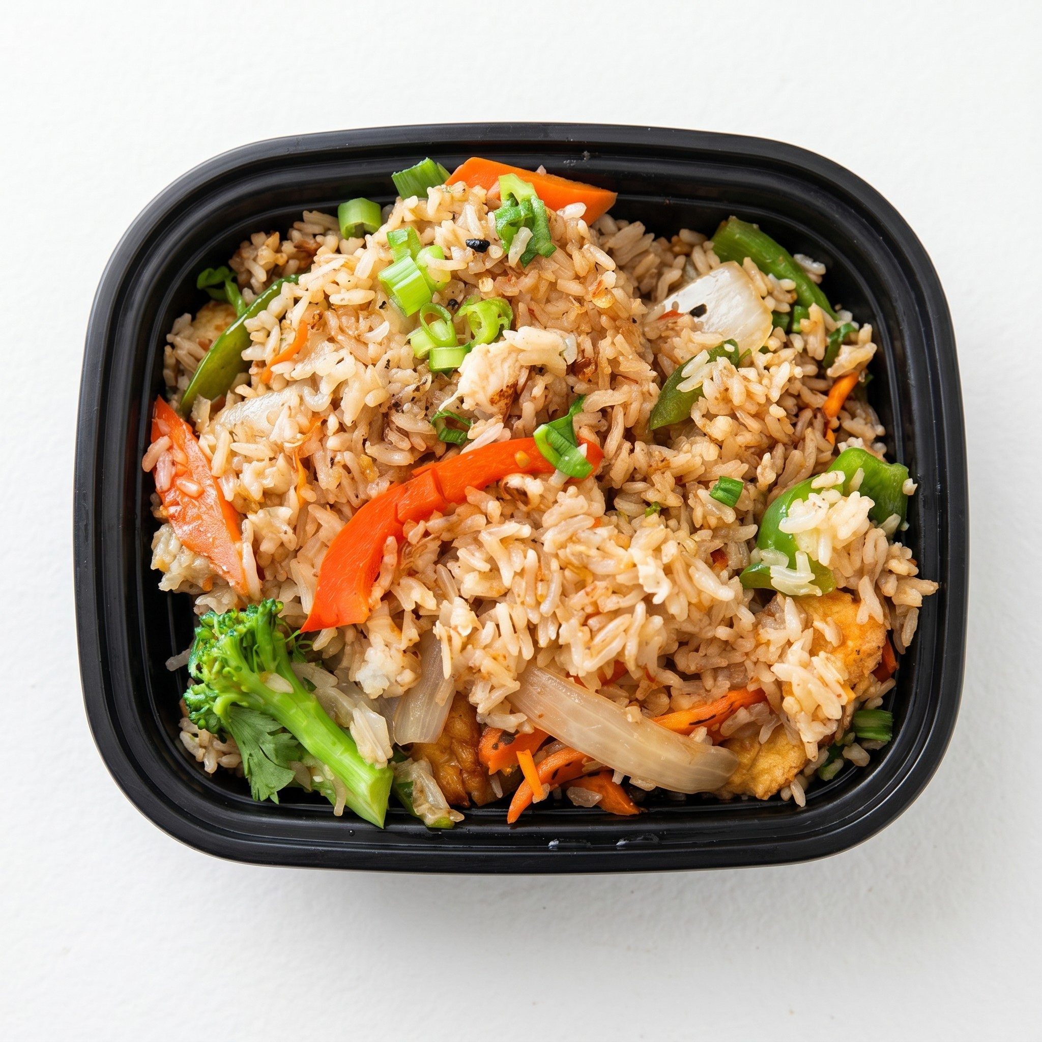 Spicy Basil Fried Rice.
