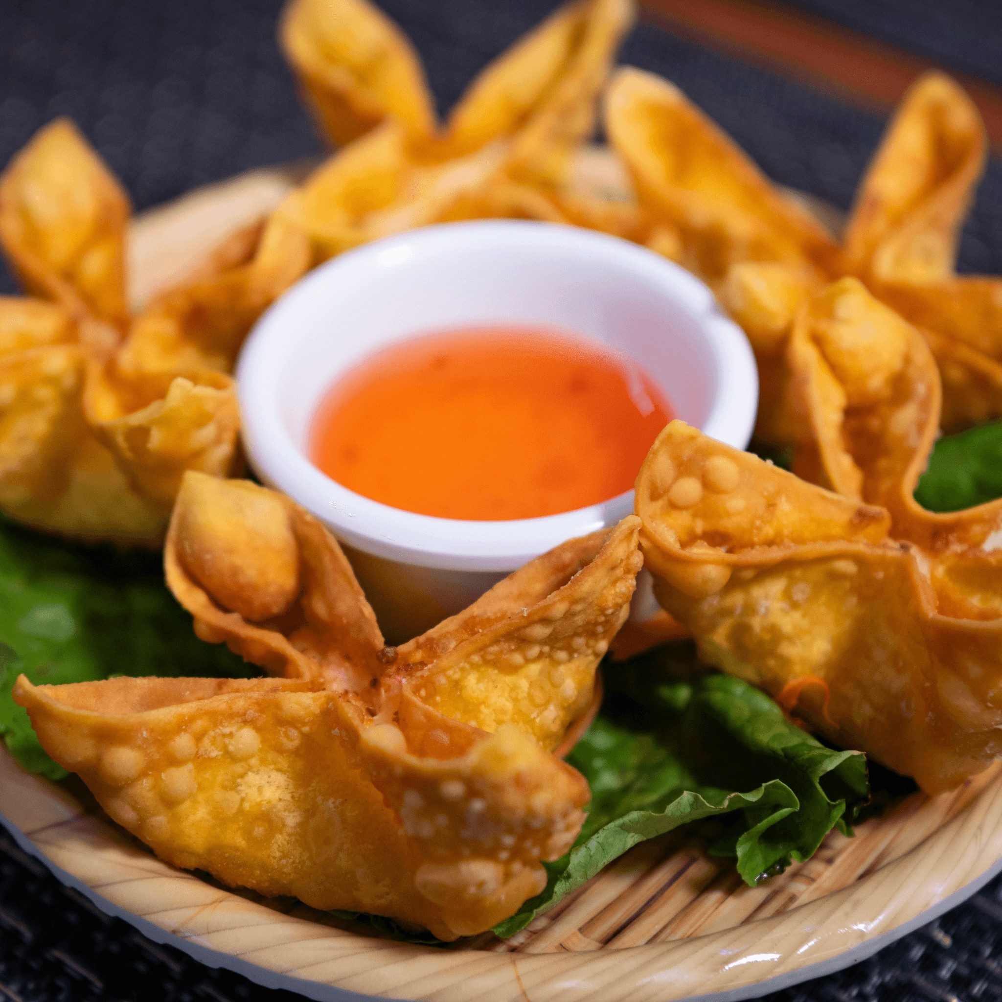 Crab Rangoon.